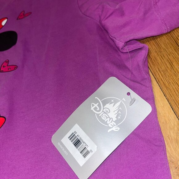 DISNEY Authentic Micky & Minnie Mouse T-Shirt *BRAND NEW WITH TAG* (SIZE SMALL) - Picture 2 of 5